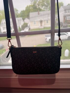 DKNY black crossbody
